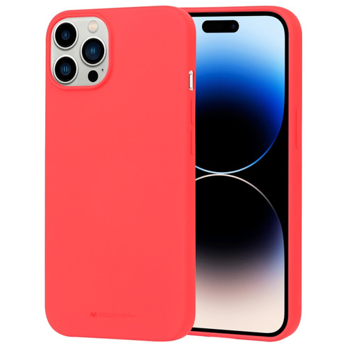 iPhone 15 Pro GOOSPERY SOFT FEELING Liquid TPU Soft Case - Red