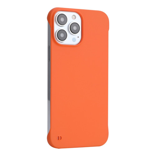 iPhone 15 Pro ENKAY Ultra-thin Matte Frameless PC Phone Cas - Orange
