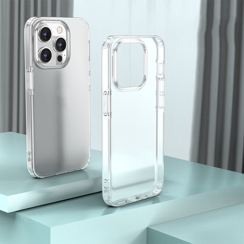 iPhone 15 Pro Armor Frosted Phone Case - Translucent