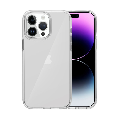iPhone 15 Pro Shockproof Terminator Transparent Phone Case - Transparent