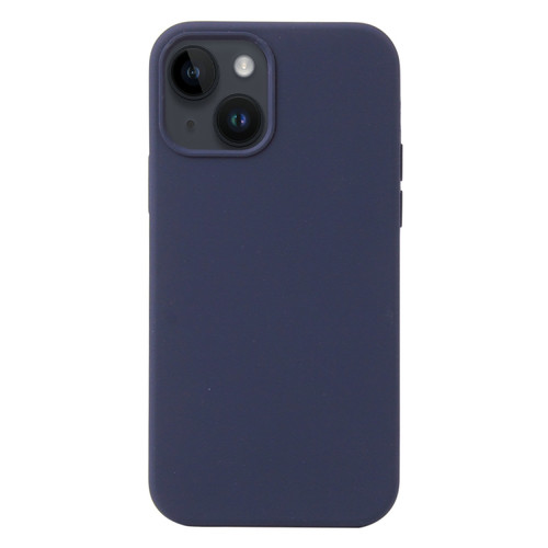 iPhone 15 Plus Liquid Silicone Phone Case - Midnight Blue