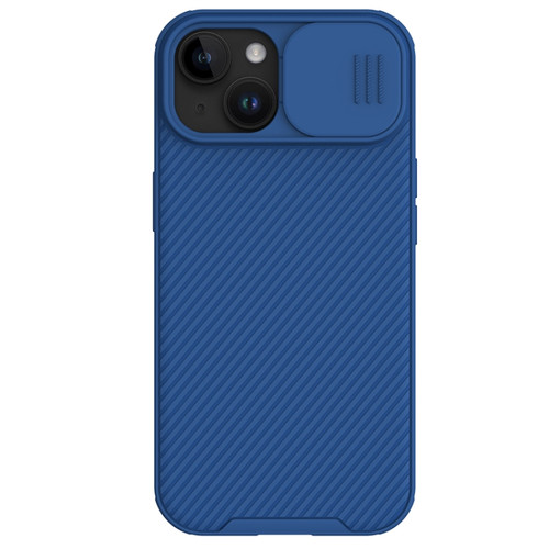 iPhone 15 NILLKIN CamShield Pro PC Phone Case - Blue