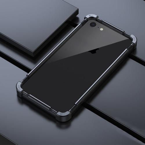 iPhone SE 2022 Machinist Metal Phone Protective Frame - Black