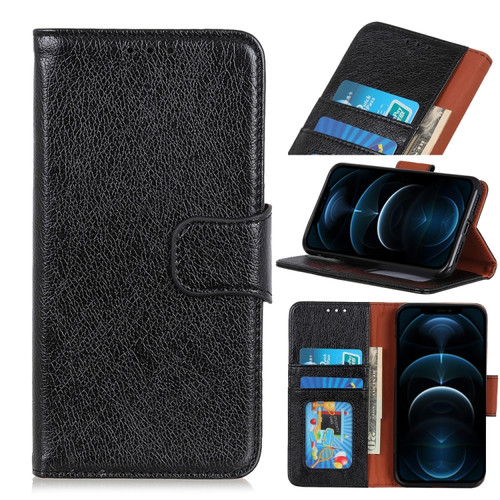 iPhone 12 Pro MaX Napa Texture Horizontal Flip Leather Case with Holder & Card Slot & Wallet - Orange
