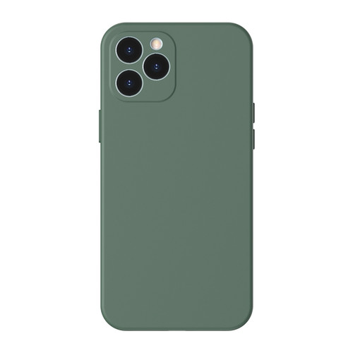 iPhone 12 Pro Max Baseus WIAPIPH67N-YT6A Liquid Silicone Shockproof Protective Case - Green