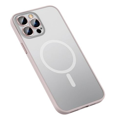 iPhone 12 Pro Max MagSafe Matte Phone Case - Pink
