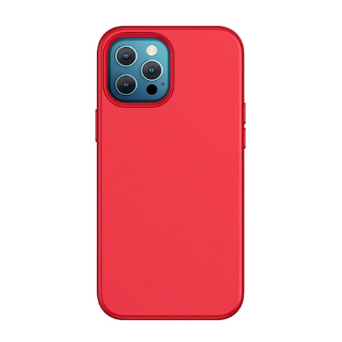 iPhone 12 Pro Max TOTUDESIGN AA-159 Brilliant Series MagSafe Liquid Silicone Protective Case - Red
