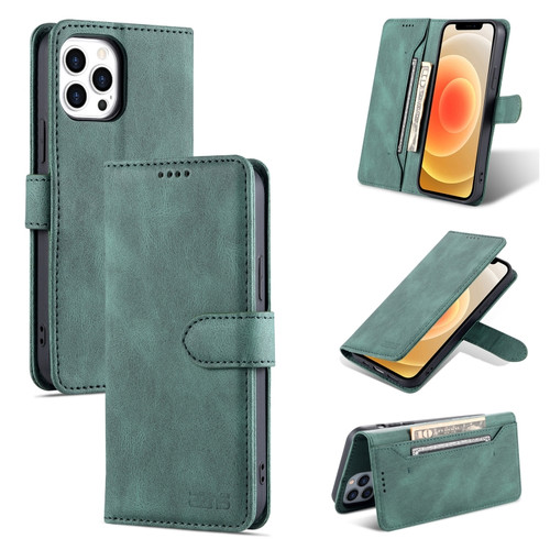 iPhone 13 mini AZNS Dream Second Generation Skin Feel PU+TPU Horizontal Flip Leather Case with Holder & Card Slots & Wallet  - Green