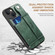 iPhone 13 mini Suteni 215 Wrist Strap PU Phone Case  - Green