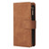 iPhone 13 mini Multifunctional Phone Leather Case with Card Slot & Holder & Zipper Wallet & Photo Frame  - Brown