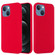 iPhone 13 mini Shockproof Silicone Magnetic Magsafe Case  - Red