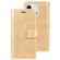 iPhone 13 mini GOOSPERY MANSOOR Crazy Horse Texture Horizontal Flip Leather Case with Holder & Card Slots & Wallet  - Gold