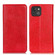 iPhone 13 mini Magnetic Crazy Horse Texture Horizontal Flip Leather Case with Holder & Card Slots & Wallet  - Red