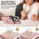 iPhone 13 mini Anti-theft RFID Card Slot Phone Case - Rose Gold