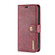 iPhone 13 mini DG.MING Crazy Horse Texture Flip Detachable Magnetic Leather Case with Holder & Card Slots & Wallet  - Red