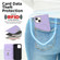 iPhone 13 mini Rhombic MagSafe RFID Anti-Theft Wallet Leather Phone Case - Purple