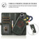 iPhone 13 mini Strong Magnetic Detachable Horizontal Flip Leather Case with Card Slots & Wallet  iPhone 13 Mini - Green