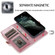 iPhone 13 mini Strong Magnetic Detachable Horizontal Flip Leather Case with Card Slots & Wallet  iPhone 13 Mini - Rose Gold