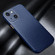 iPhone 13 mini R-JUST Carbon Fiber Leather Texture All-inclusive Shockproof Back Cover Case  - Sapphire Blue