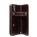 iPhone 13 mini Denior Oil Wax Cowhide DK Magnetic Button Leather Phone Case - Dark Red