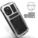 iPhone 13 mini R-JUST Shockproof Waterproof Dust-proof Metal + Silicone Protective Case with Holder  - Silver