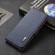 iPhone 13 mini KHAZNEH Side-Magnetic Litchi Genuine Leather RFID Case  - Blue