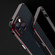 iPhone 13 mini Aurora Series Lens Protector + Metal Frame Protective Case  - Black Silver