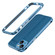 iPhone 13 mini Aurora Series Lens Protector + Metal Frame Protective Case  - Blue Silver