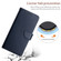 iPhone 13 mini Genuine Leather Fingerprint-proof Horizontal Flip Phone Case  - Blue