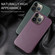 iPhone 13 mini PU + TPU Magsafe Magnetic + IC Chip Phone Case  - Crimson Cherry