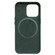 iPhone 13 mini QIALINO Nappa Cowhide MagSafe Magnetic Protective Case  - Dark Green