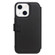 iPhone 13 mini QIALINO Magnetic Buckle Phone Leather Case with Card Slot  - Black