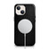 iPhone 13 mini ICARER Oil Wax Texture MagSafe Magnetic Three-coverage Cowhide Phone Case  - Black