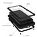 iPhone 13 mini LOVE MEI Metal Shockproof Life Waterproof Dustproof Protective Phone Case  - Silver