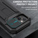 iPhone 13 mini R-JUST Sliding Camera Shockproof Life Waterproof Dust-proof Metal + Silicone Protective Case with Holder  - Black