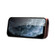 iPhone 13 mini Denior Oil Wax Cowhide Magnetic Button Genuine Leather Case - Dark Red