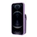 iPhone 12 / 12 Pro Card Slot Leather Phone Case - Purple