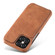 iPhone 12 / 12 Pro LC.IMEEKE Hon Ancient Series Horizontal Flip Leather Case with Holder & Card Slot - Brown