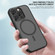 iPhone 12 Skin Feel Frosted Magsafe Phone Case - Black