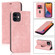 iPhone 12 Wireless Charging Magsafe Leather Phone Case - Pink