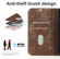 iPhone 12 Wireless Charging Magsafe Leather Phone Case - Coffe