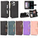iPhone 12 / 12 Pro Litchi Texture Zipper Leather Phone Case - Brown
