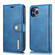 iPhone 12/12 Pro DG.MING Crazy Horse Texture Detachable Magnetic Leather Case - Blue