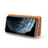 iPhone 12/12 Pro DG.MING Crazy Horse Texture Detachable Magnetic Leather Case - Brown