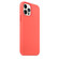 iPhone 12 / 12 Pro Magnetic Liquid Silicone Full Coverage Shockproof Magsafe Case with Magsafe Charging Magnet - Pink Orange