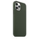 iPhone 12 / 12 Pro Magnetic Liquid Silicone Full Coverage Shockproof Magsafe Case with Magsafe Charging Magnet - Deep Green