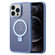 iPhone 12 Pro Skin Feel MagSafe Magnetic Holder Phone Case - Blue