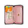 iPhone 12 / 12 Pro JEEHOOD Magnetic Zipper Horizontal Flip Leather Case with Holder & Card Slot & Wallet - Pink