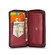 iPhone 12 / 12 Pro JEEHOOD Magnetic Zipper Horizontal Flip Leather Case with Holder & Card Slot & Wallet - Red