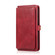 iPhone 12 / 12 Pro Multiple Card Slots Detachable Magnetic Horizontal Flip Leather Case with Card Slots & Holder & Wallet - Red